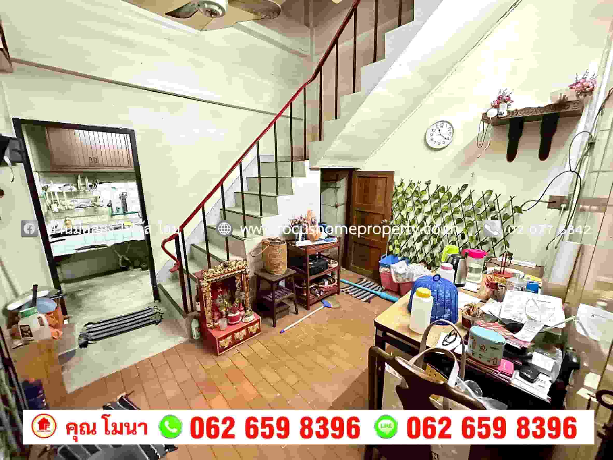 ขาย ตึกแถว 4 ชั้น บางลำพู หลังมุม